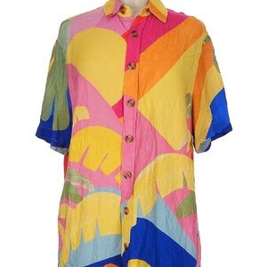 FarmRio Button Down Shirt/Dress